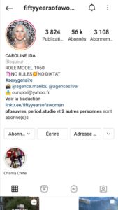 Compte Instagram Caroline Dia