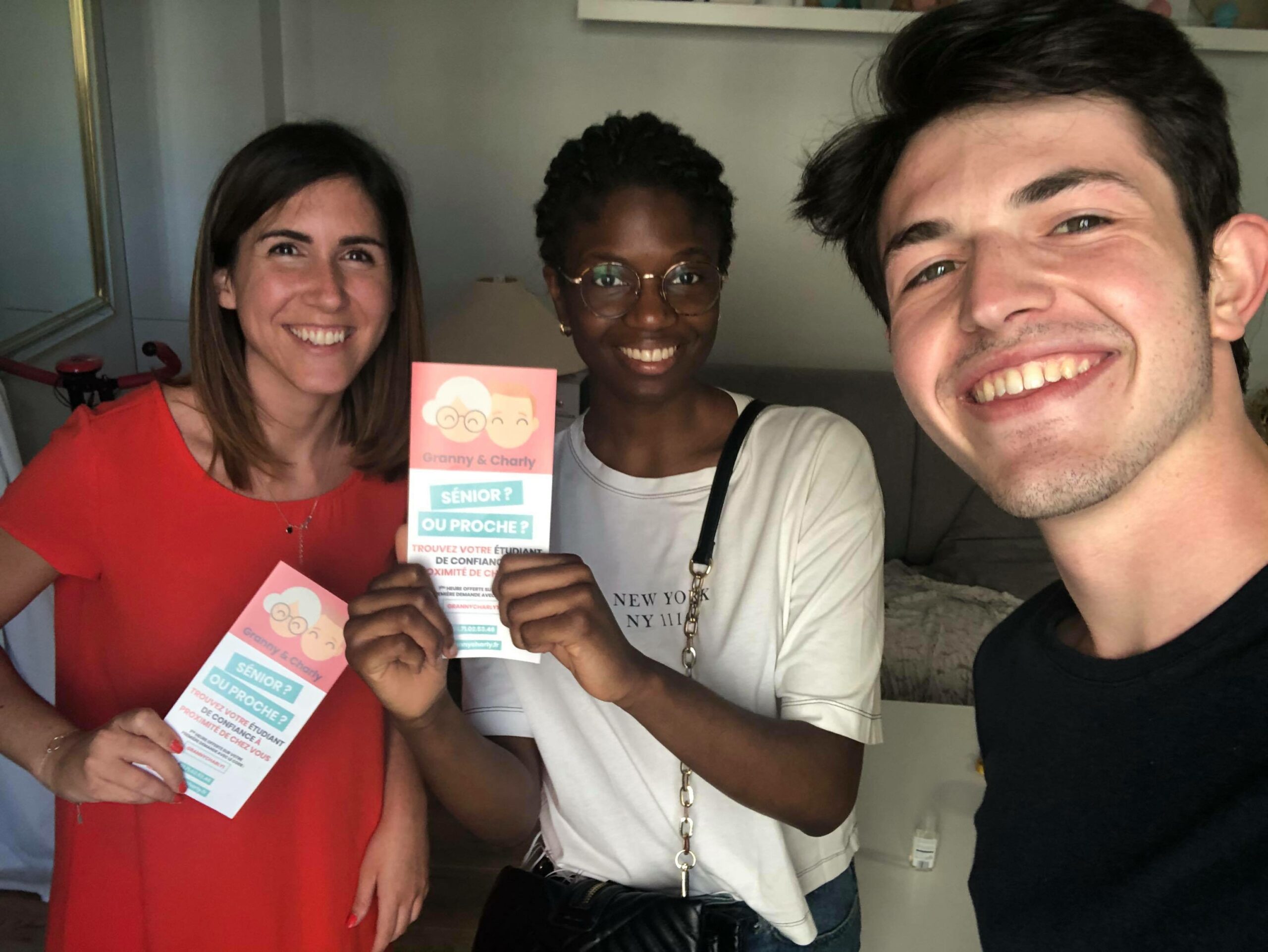 Qui de mieux que nos étudiants pour promouvoir Granny & Charly ?
